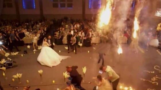 كيف نجا العروسان في حفل زفاف العراق؟.. لم يخرجا من باب القاعة