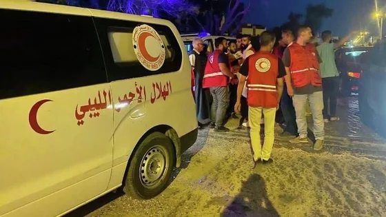 الهلال الأحمر الليبى عن حجم الكارثة ودعم مصر ومعاناة المصابين