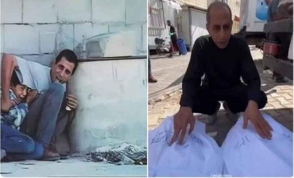 بعد 23 عاما.. والد محمد الدرة يودع أشقاءه في قصف على غزة