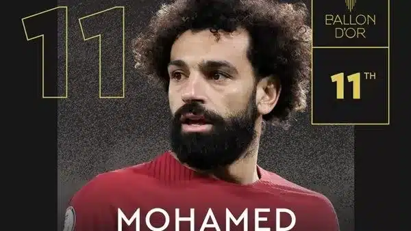 محمد صلاح يُحقق رقمًا سلبيًا لأول مرة في حفل الكرة الذهبية