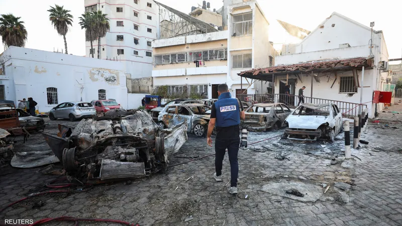 المخابرات الفرنسية : إسرائيل لا تقف وراء قصف مستشفى المعمداني