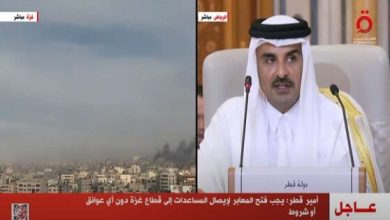 أمير قطر: النظام الدولي يخذل نفسه حين يسمح بتبرير إســ رائيل لأفعالها