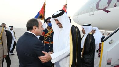 أمير قطر يصل إلى مصر غدًا للإجتماع مع الرئيس السيسي