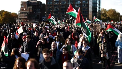 لندن.. استمرار المظاهرات المؤيدة للفلسـ ـطينيين