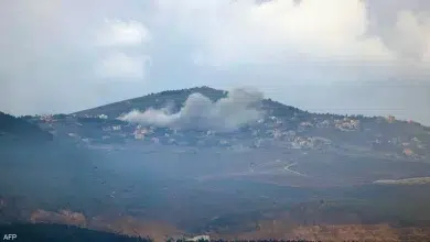 إطلاق عشرات الصواريخ من جنوب لبنان باتجاه إسرائيل