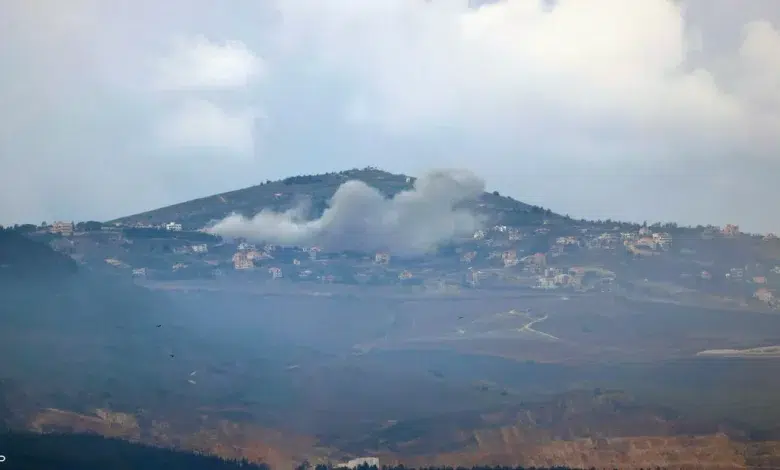 إطلاق عشرات الصواريخ من جنوب لبنان باتجاه إسرائيل
