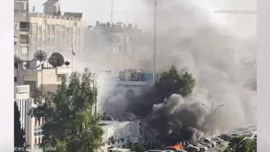 "ضربات إسرائيلية" تستهدف مبنى القنصلية الإيرانية في سوريا