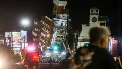 زلزال قوي يضرب تايوان بعد سلسلة من الهزات